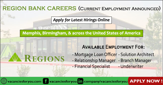 Regions Bank Careers